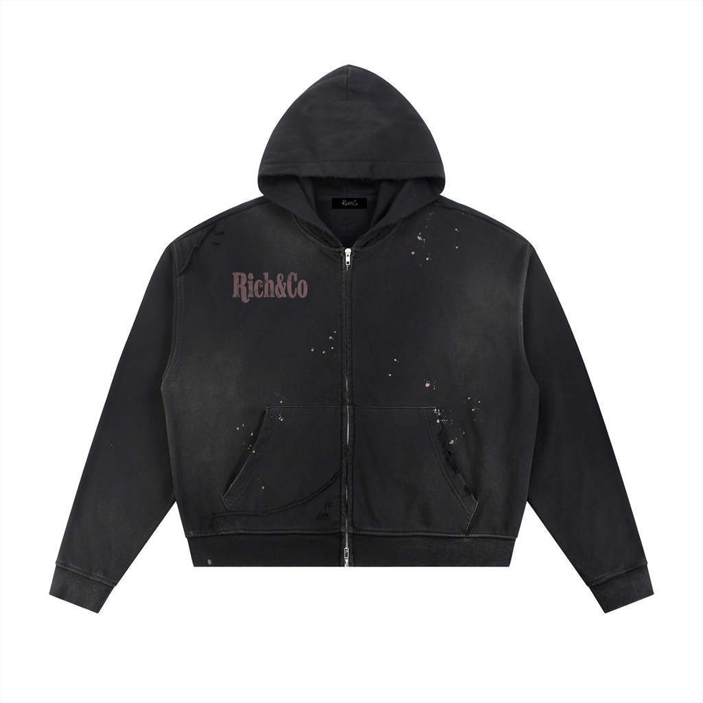 Rich&Co Horse Zip Hoodie