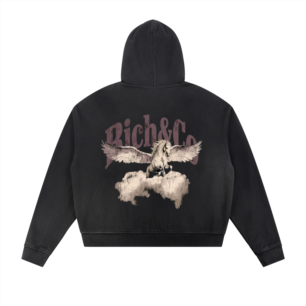 Rich&Co Horse Zip Hoodie