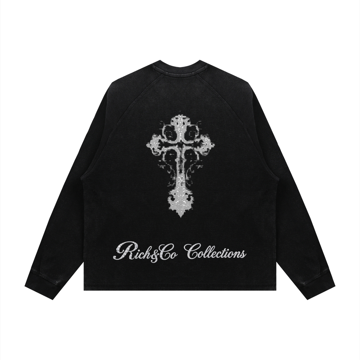 Cross Waffle Long Sleeve