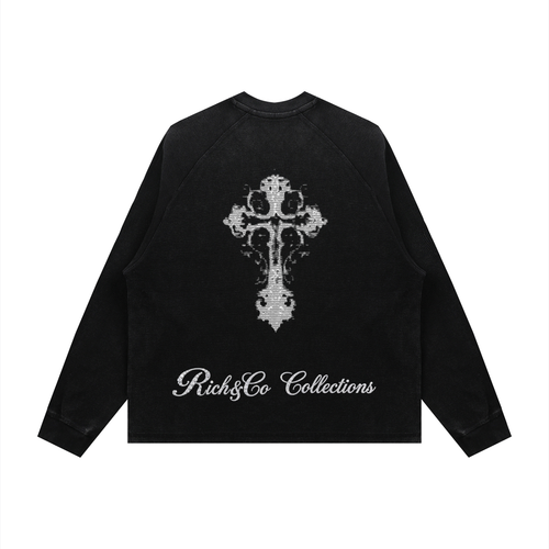Cross Waffle Long Sleeve